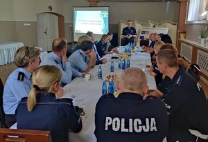 policjanci z Polski i Czech obecni na konferencji